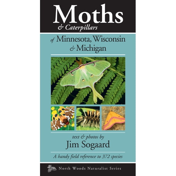 Naturalist Moths & Caterpillars of Minnesota, Wisconsin & Michigan: A Handy Field Reference to 372 Species, (Paperback)
