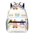 thumbnail image 1 of Fotbe Watercolor Gnome Garden Mochila Casual con Estampado para Escuela, Viajes y Actividades al Aire Libre - Duradera, Ligera y Cómoda, 1 of 5