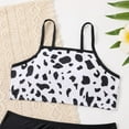 thumbnail image 4 of Kid Girl's 2 Piece Bikini Swimsuit Set Quick Dry Bathing Suit Sport High Waist Rashguard Set for Child 7-8 Years, 4 of 4