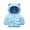 Blue 1, variant on Baby Girls Boys down Cotton Jacket Ears Hooded Toddler Cotton Coat Fall Winter Warm Puffer Clothing Short Outerwear for 6 Months-4 Years