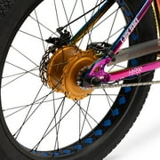 Hyper Bicycles 26 Jet Fuel Electric BMX Fat Tire E-Bike with Pedal-Assist, 250W Motor, Adult, Jet Fuel