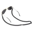 thumbnail image 4 of Eyeglasses String Strap, Glasses Strap Black Around Neck Unique Design Glasses Chain Anti-Slip  For Outdoor, 4 of 8
