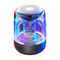 thumbnail image 1 of Tholdsy Altavoz inalámbrico de reloj C7 con altavoz de superventas de luces LED de colores Cables de audio/vídeo negro, 1 of 6