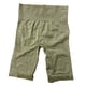 thumbnail image 5 of Pantalones cortos de ciclismo para mujer, de cintura alta, para entrenamiento, yoga, correr, compresión, ejercicio Amarillo, 5 of 9