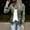 Green, variant on Lisingtool coats for women Womens Casual BlouseWomen's Button Perforated Denim Jacket With Pocket Coat Grey S