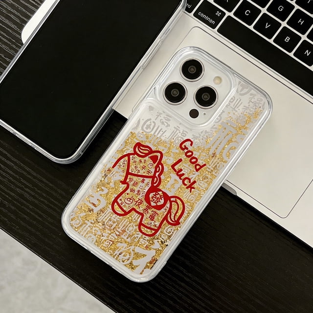 BotaniNest Glitter Sand With Back And Secure For Smartphone