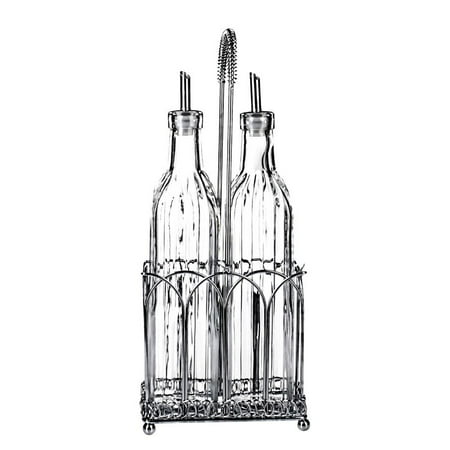 Global Amici Classic Oil and Vinegar Glass Set