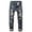 Dark Blue, variant on Adeawade Jeans For Mens Stretch Slim Fit Jeans Ripped Distressed Straight Leg Denim Pants Stretch Motorcycle Jeans Trousers Leisure Clothes 32 Dark Blue