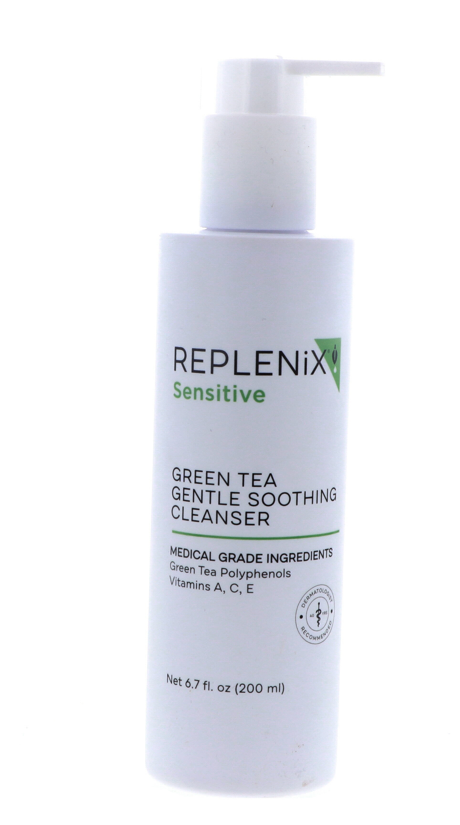 Replenix Green Tea Gentle Soothing Cleanser, 6.7 oz