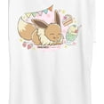 thumbnail image 3 of Pokémon - Cafe Eevee  - Women's Short Sleeve Graphic T-Shirt, 3 of 5