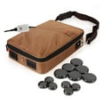 thumbnail image 1 of SereneLife Ensemble de Massage Portable pour Pierres Chaudes & Kit Spa avec 12 Pierres Rondes, 1 of 9