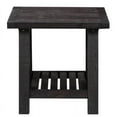 thumbnail image 1 of Modus Yosemite Solid Wood Side Table in Cafe, 1 of 4