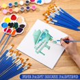 thumbnail image 4 of 500 Pinceles Planos A Granel para Manualidades en el Aula, Pintura Acrílica Al Óleo, Pintura de Acuarela, Lienzo, Pintura, 4 of 6