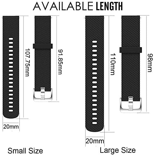 garmin vivoactive 3 band length