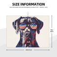 thumbnail image 3 of Dish Drying Mat, Patriotic Dog American Flag Absorbent Microfiber Kitchen Mat, Heat Resistant Drying Mat Kitchen Counter for Dishes, Utensils, Pots, Pans, Drainer Mats 18x24in, 3 of 7