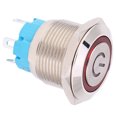 thumbnail image 3 of Interruptor de Botón ANGGREK 2 uds 12~24VDC redondo 19mm 4PIN, 3 of 8