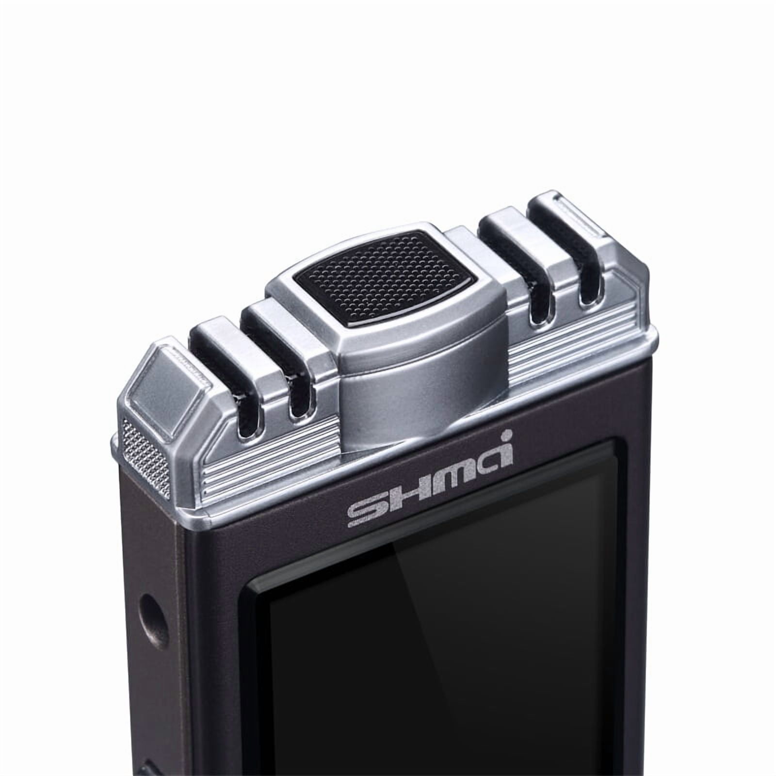 Shmci D70 16GB Professional dual mic noise reduction PCM stereo phone Digital Voice Activate audio Recorder mini-Player Dictaphone