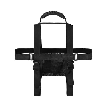 Ergonomic PC Tower Carrying Strap Desktop Carrying Case Belt Computer Travel Holder with Pocket for Cable Transporting