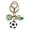 F, variant on Diceymbol Soccer Ball Keychain Cute Soccer Party Favors Keychain Soccer Fan Gifts 3.15In Backpack Charm for Game Day Party Daily Use