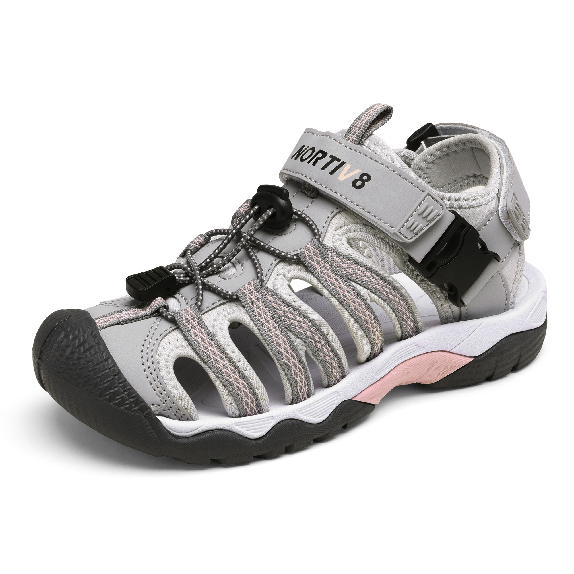 NORTIV8 Hiking Sandals Women, Closed Toe Athletic Sport Sandals, Womens