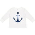 thumbnail image 3 of Inktastic Anchor Nautical Boys or Girls Long Sleeve Toddler T-Shirt, 3 of 5