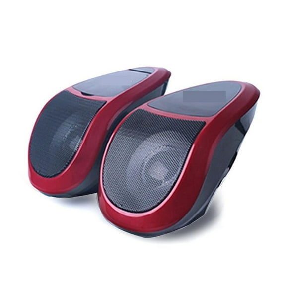 Motorcycle Wireless Bluetooth Speakers Waterproof Stereo Aud-io Amp System MP3 Aud-io Player FM Radio With LED Light ,Excellent Sound Quality