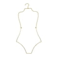 thumbnail image 3 of Baoblaze Lingerie Hanger Storage and Display Bathing Suit Hanger Swimwear Hanger Swimsuit Gold, 3 of 8