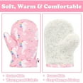 thumbnail image 3 of Angala Toddler Mittens Water-proof Winter Gloves Toddler Snow Cartoon Gloves For Kids Baby Winter Mittens For Girls Boys Cozy Cute Practical 6-24 Months, 3 of 5