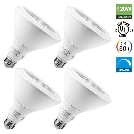 Luminwiz 18w 2700k 1100lm Warm White Dimmable Led Light Bulb Par38 Luminwiz 18w 2700k 1100lm Warm White Dimmable Led Light Bulb Par38 Flood