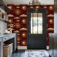 thumbnail image 3 of Vintage Celestial Peel and Stick Wallpaper Victorian Inspired Celestial Art Crescent Moons Antique Wall Mural 17.7in x 9.8ft Self Adhesive Removable Wall Paper Renter Friendly Wallpaper for Bathroom, 3 of 8