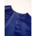 thumbnail image 5 of YONGHS Kids Girls 3/4 Sleeve Open Front Bolero Shrug Wedding Bridesmaid Cover Up Cardigan Jacket Navy Blue 10, 5 of 7