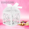thumbnail image 6 of 150PCS Wedding Favor Sugar Chocolate Boxes Wedding Decoration for Wedding Birthday White, 6 of 8