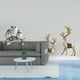 thumbnail image 2 of Conjunto De Esculturas Modernas De Búho Y Ciervo, Adorno De Mesa Para Sala De Estar, Oficina, Armario, Mesita De Noche, Decoración Del Hogar., 2 of 8
