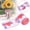 B, variant on Safeglitz 4th of July Patriotic Burlap Ribbons Red White Blue Fabric Ribbon with USA Flag Stars Stripes Truck Print for Wreath Bows Wrapping Yards Memorial & Independence Day DIY Crafts Supplies