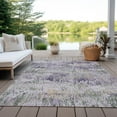 thumbnail image 6 of Addison Rugs Chantille Indoor/Outdoor Transitional Stripes Lavender Washable Rectangle Rug, 2'6" x 3'10", 6 of 6
