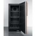 thumbnail image 3 of 15" wide frost-free freezer for built-in or freestanding use, with integrated door frame to accept overlay panels, 3 of 5