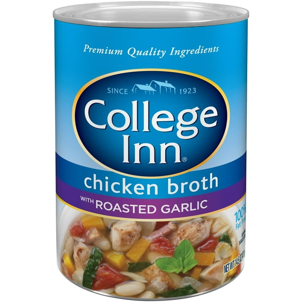 College Inn® Chicken Broth with Roasted Garlic 14.5 oz. Can Walmart