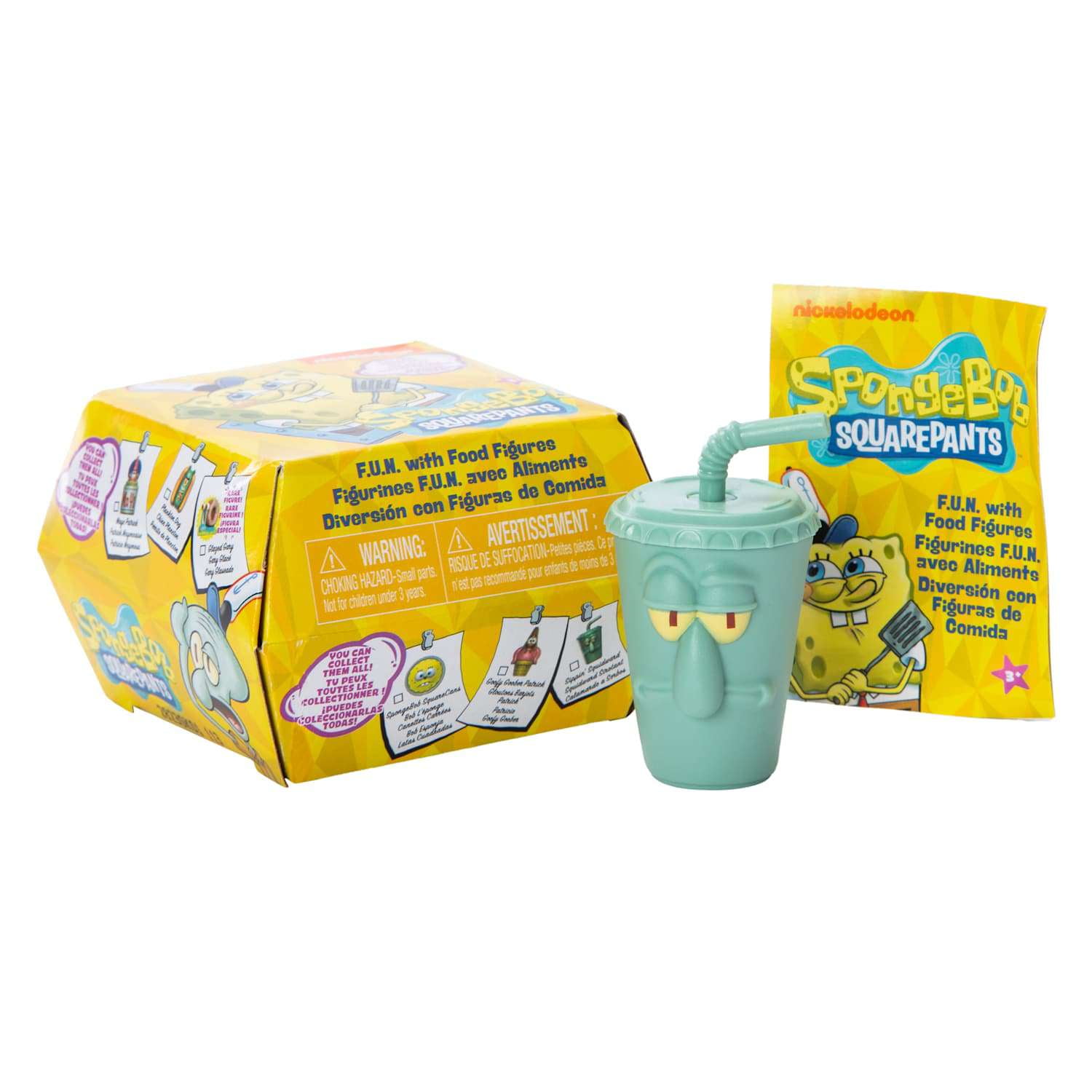 Spongebob Squarepants F.U.N. with Food Figures Mystery Pack