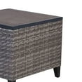 thumbnail image 7 of Four Seasons Courtyard Serronova Faux Wood Top Aluminum Table, Light Gray, 7 of 7