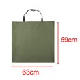 thumbnail image 3 of Justharion Chaise Sac de Rangement Pliant Imperméable pour Chaise Chaise de Plage Transport Vert Petit 1Set, 3 of 6