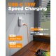 thumbnail image 4 of Adaptador de corriente TESSAN tipo N Plug Brazil con 3 puertos USB y 4 salidas, 4 of 7