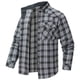 thumbnail image 4 of Blusa y camisa de franela a cuadros de talla grande para hombre, con cuello vuelto y manga larga, estilo occidental, con hebilla de perla de comercio exterior y europeo, abrigo para hombre, 4 of 9
