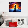 thumbnail image 4 of Nawypu  Canvas Print Wall Art,Astronaut Space Suit Modern Gallery Wall Decor Print Gift Wall Living Room Bedroom Home Party Decoration Painting, 4 of 4