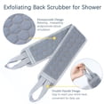 thumbnail image 5 of Exfoliating Back Scrubber for Shower, Exfoliating Glove and Shower Loofah Set(3 Packs), 5 of 8