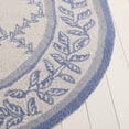 thumbnail image 4 of Safavieh Chelsea Alecia Geometric Area Rug, Ivory/Light Blue, 7'6" x 9'6" Oval, 4 of 11