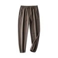 thumbnail image 5 of YUELONGHU Adult Men Casual Pants Travel Pants for Men Men's 9 Point Leggings Loose Fitting Sportswear Pants, 5 of 5