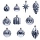 thumbnail image 2 of Xihbxyly 12 Adornos Navideños para Árbol de Navidad, Bolas de Plástico Brillantes, Reutilizables, para Colgar En El Árbol, Ideales para Oficinas, Hoteles y Mansiones. Juego de 12., 2 of 4