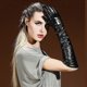 thumbnail image 5 of Women's Long Leather Gloves Winter Touchscreen Opera Evening Dress Driving Elbow Length Glove for Ladies1setblack, 5 of 5