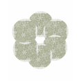thumbnail image 7 of 15 Inch Round Placemats Set of 6, Christmas Snowflakes Non Slip Heat Insulation PP Table Mats, Green Xmas Winter Vintage Washable Place Mats for Kitchen Dining Party Table Decor, 7 of 7