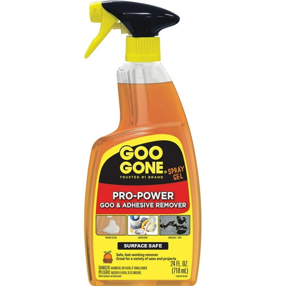 Goo Gone Vaporisateur Gel Pro-Power - 24 Onces - Surface Sûre, Excellent Nettoyant, Pas d'Odeurs Agressives, Enlève les Autocollants, Peut Tre Utilisé sur des Outils